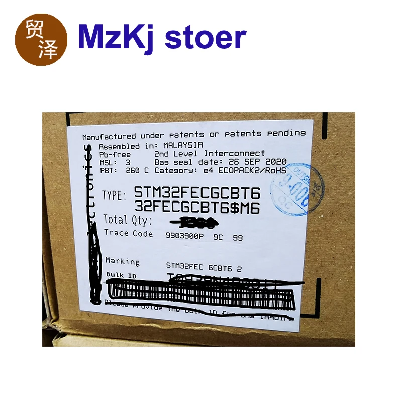 

5/10 шт., STM32FECGCBT6 STM32 LQFP48