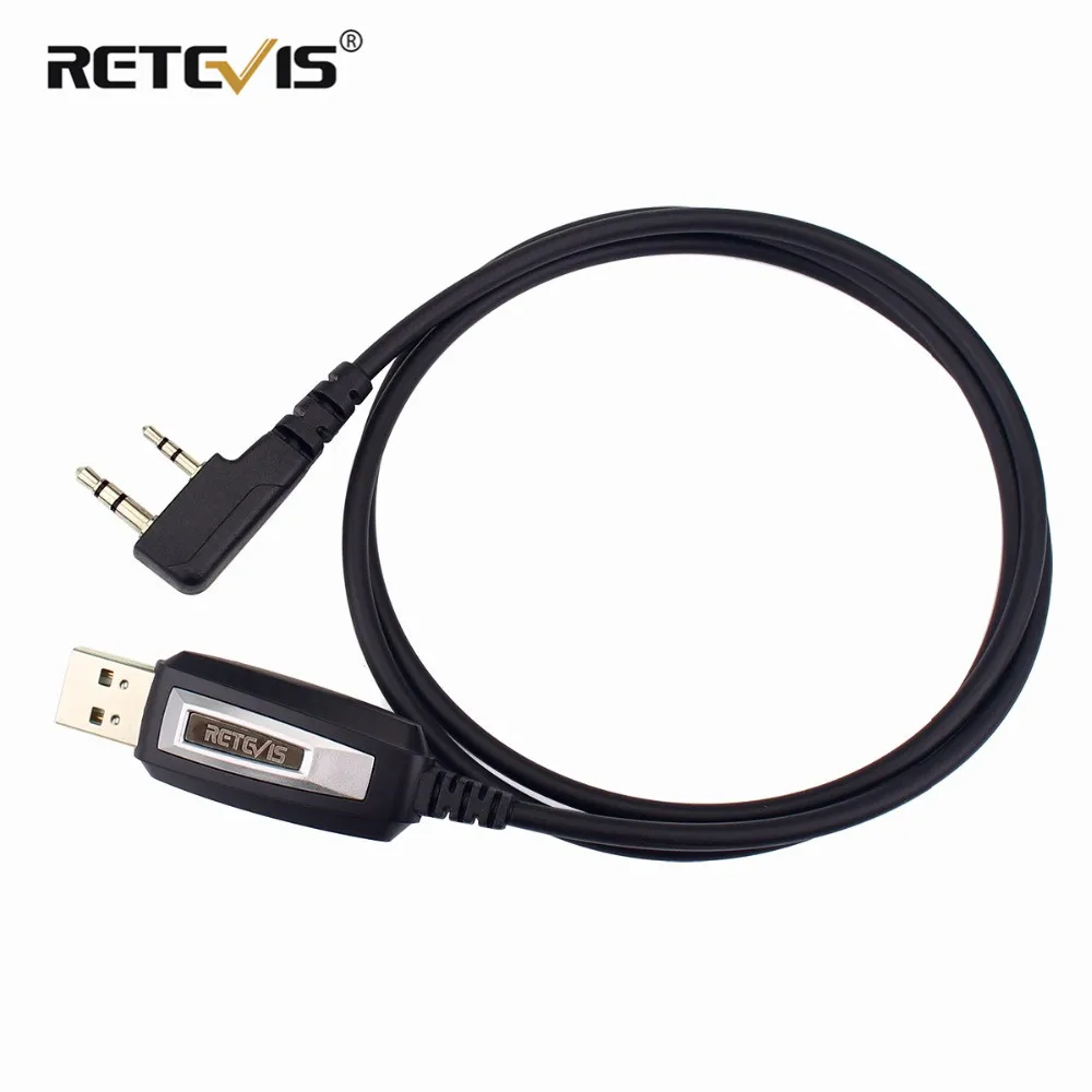 

Retevis USB Programming Cable for Kenwood BAOFENG UV-5R BF-888s Revevis H777 RT5R RT619 RT22 RT80 TYT For Win XP/7/8 System