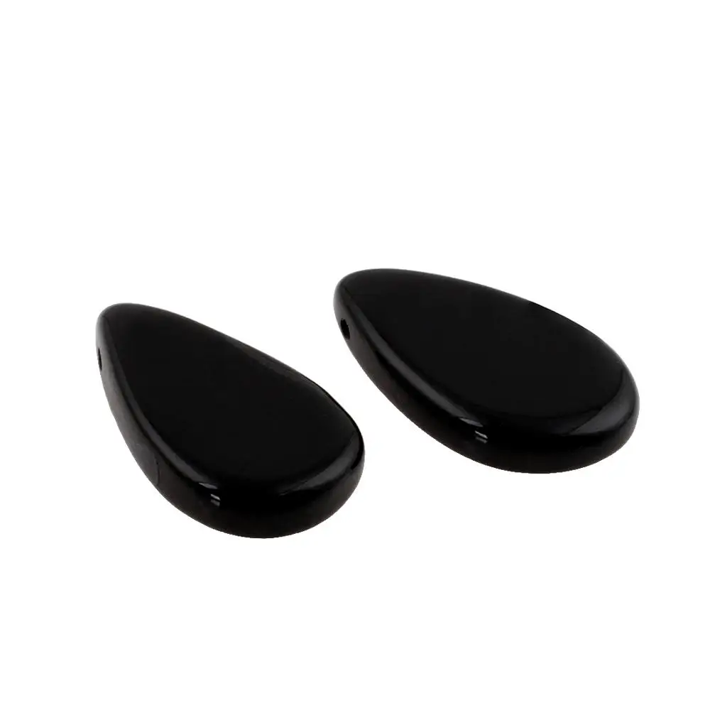 Подвески из натурального камня 5 шт./компл. подвески с отверстием в 1 мм для