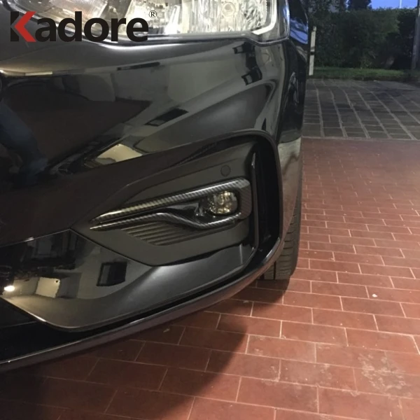 Для Ford Focus ST Line 2019 2020 Хромированная передняя противотуманная фара крышка отделка