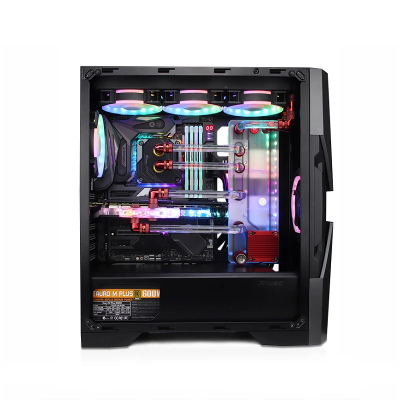 Bykski резервуар для воды компьютера Antec DA601 чехол прозрачная пластина акриловый бак