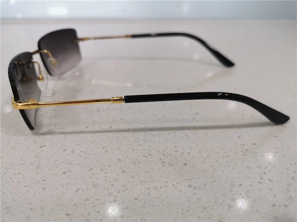 SOL DE ORO мужские и женские ретро бескаркасные солнцезащитные очки UV400 защита