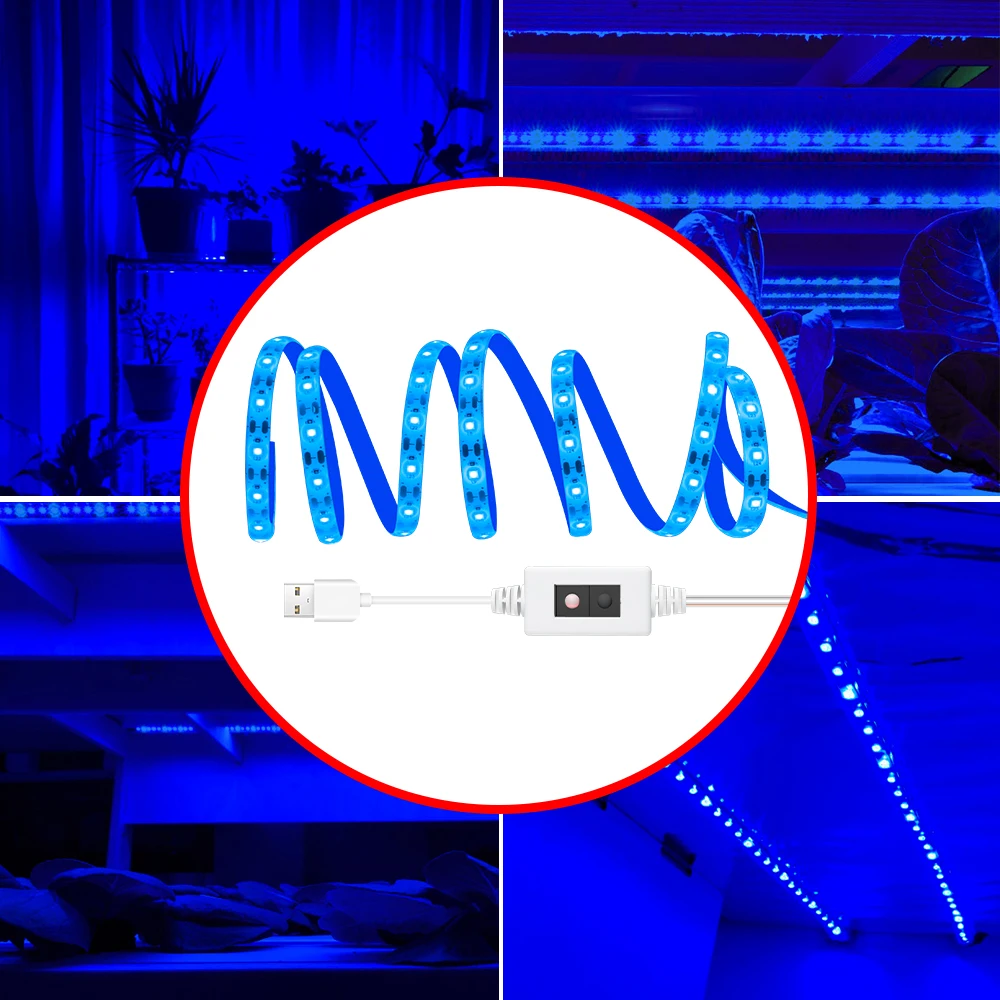 

LED Strip Grow Light Full Spectrum LED Plant Lamp USB Hand Sweep Sensor LED Growing Lamp Flower Seedling Hydroponic Light Tape