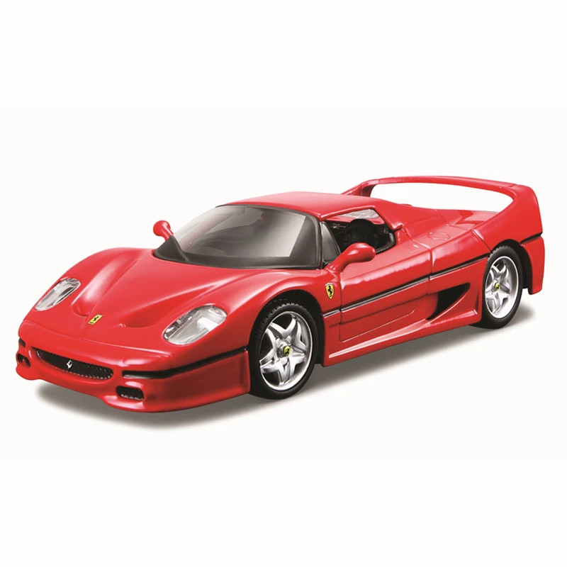 

Bburago, масштаб 1:32, Ferrari F50, акриловая коробка, сплав, роскошный автомобиль, литые модели автомобилей, коллекционная игрушка, подарок