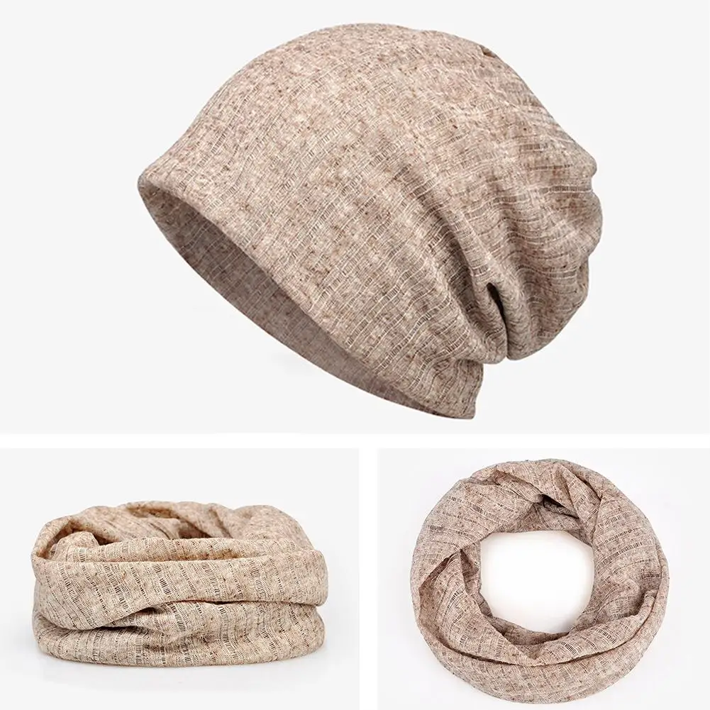 Весенне летняя двойная защита от УФ лучей мешковатая Шапка бини повязка на шею