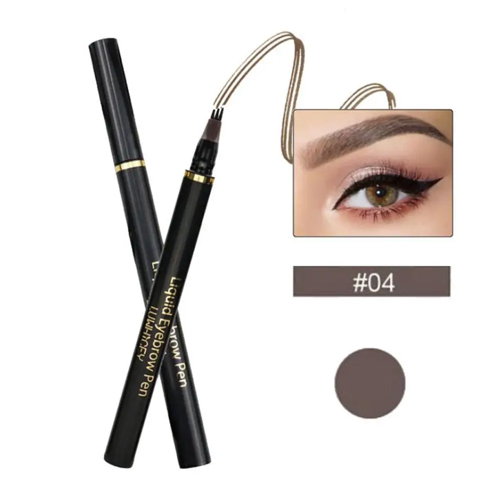 Подводка для бровей с микроблейдингом Водостойкая макияжа глаз карандаш цветная