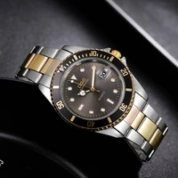 2020 luxury business watch men green dial watches fashion men automatic date fashion sport watches relogio masculino