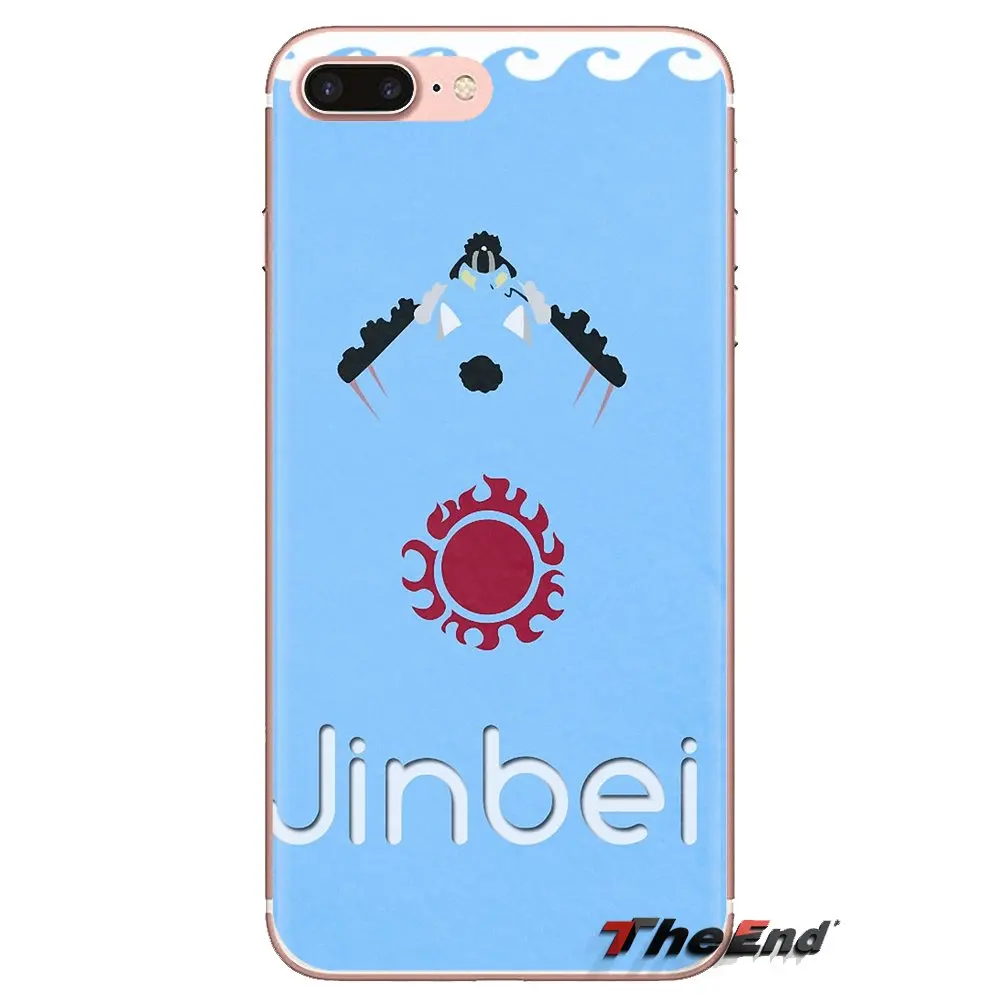 Аниме Одна деталь Jinbei мягкие прозрачные чехлы для huawei G7 G8 P7 P8 P9 Lite Honor 4C 5X 5C 6X