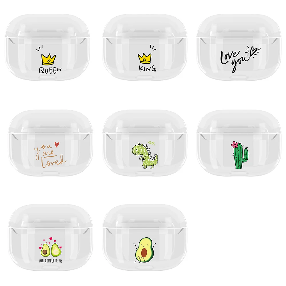 Чехол для AirPods pro защитный жесткий чехол Bluetooth наушников Air pods 2 3 с зарядным