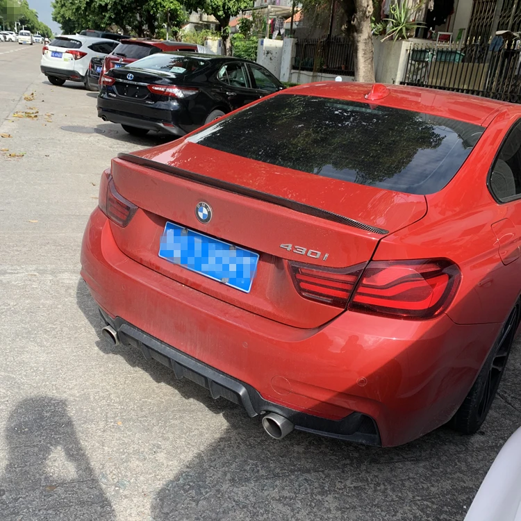 Спойлер для BMW F36 2014-2018 420i 428i 435i 440 NTk спойлер из АБС-пластика цвет заднего крыла