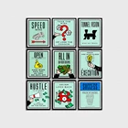 Alec Монополия Настольная Игра карточка художественная настенная Картина на холсте плакаты и печатные картины гостиная домашний декор