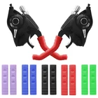 1 пара, силиконовые чехлы для ручек тормоза велосипеда
