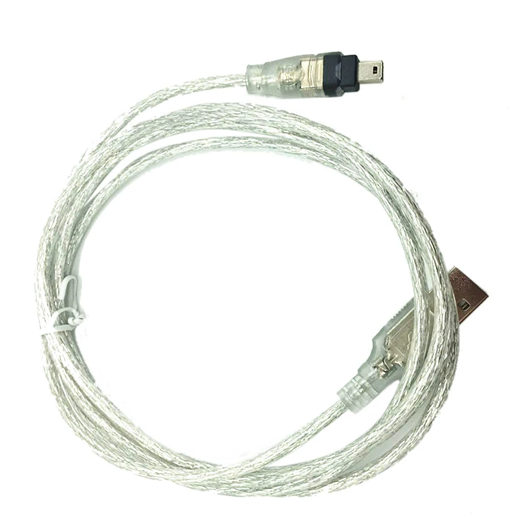 1 5 м USB штекер для IEEE 1394 4Pin 4P адаптер кабель Firewire 400 Мбит/с Удлинительный шнур Sony DCR