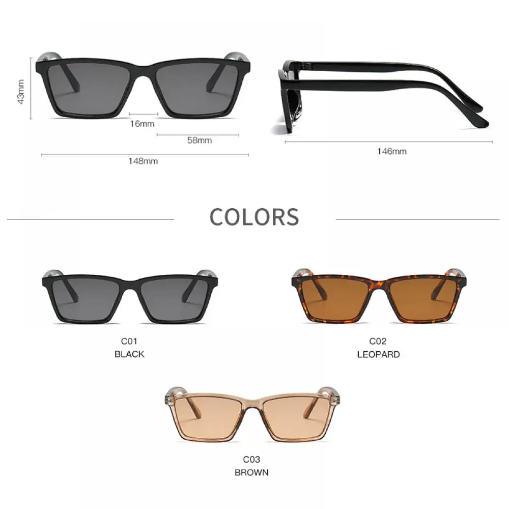 

Square Vintage Cat Eye Sunglasses Women Fashion Luxury Sexy Small Frame UV400 Sun Shades Glasses Female Oculos De Sol Feminino