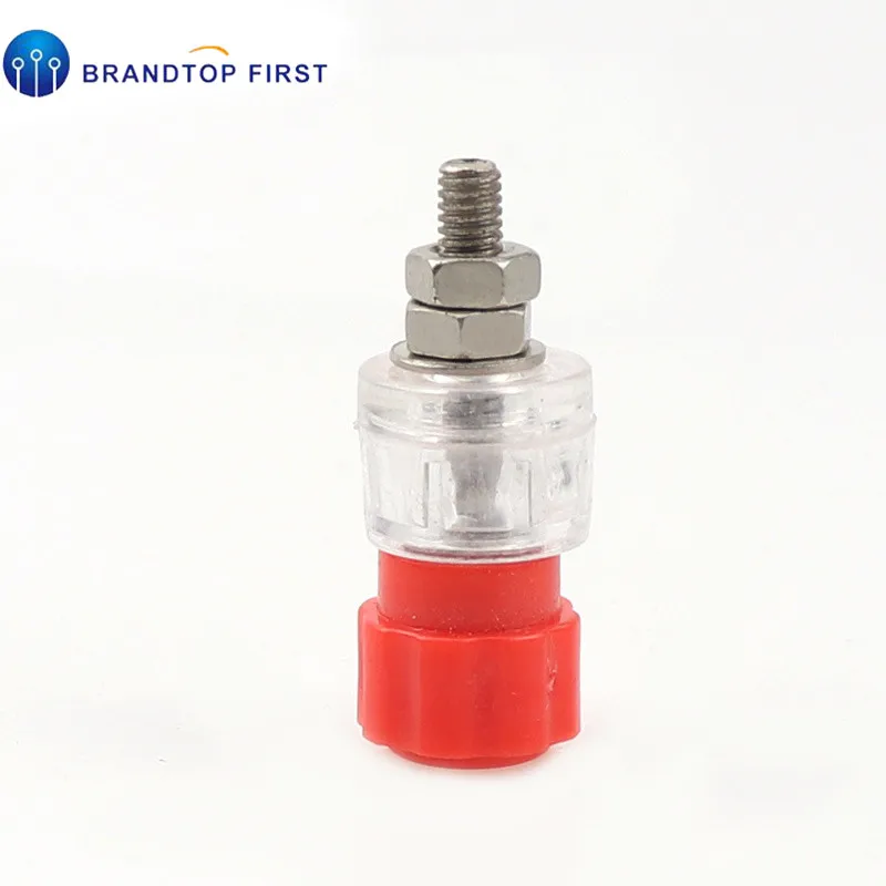 Фонарь типа банан 4 мм красный и черный|Соединители| |