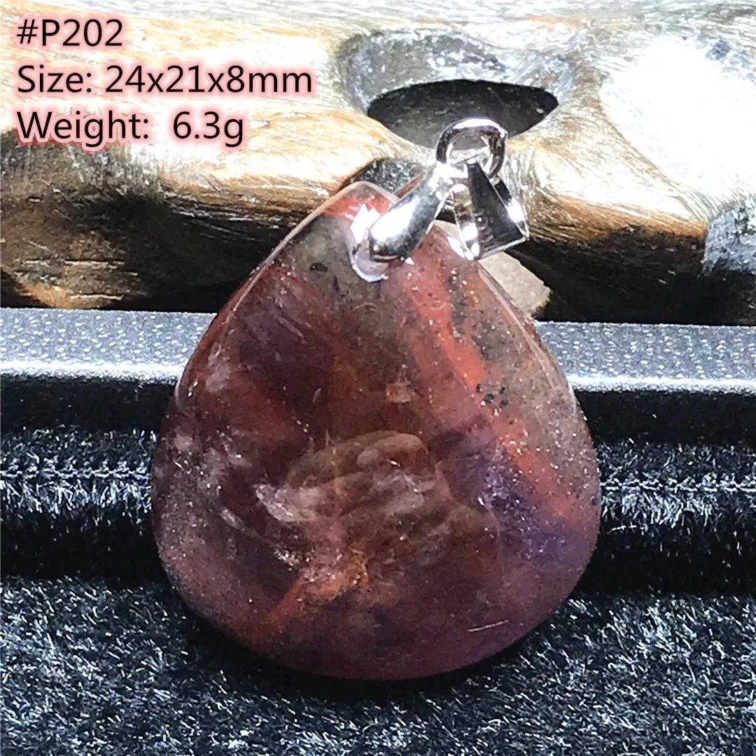 

Подвеска с натуральным красным ауралитом 23 для женщин и мужчин, Ювелирное Украшение с драгоценным камнем в стиле ретро Канады, 24x21x8 мм, Energy, ...