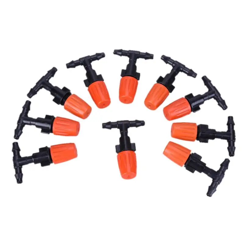 

10pcs DIY Micro Drip Irrigation Plant Self Watering Garden Hose Sprinklers
