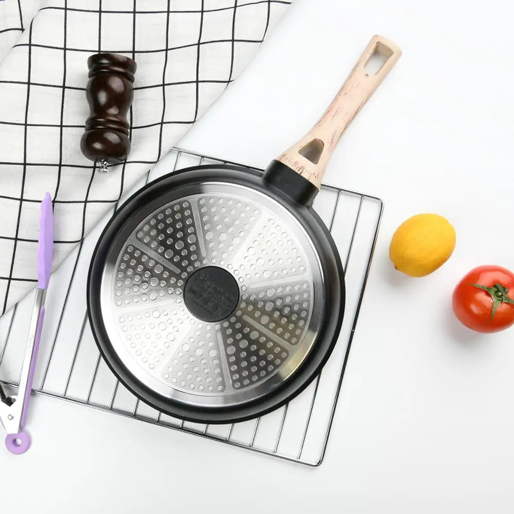 FISSMAN черная жемчужная серия сковорода антипригарное покрытие алюминиевая