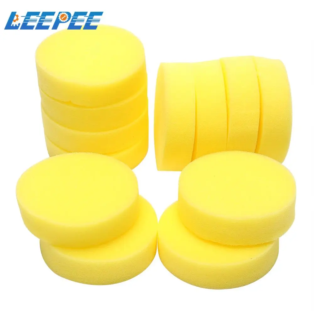 

Пенные губки-аппликаторы LEEPEE 12 шт./компл., губка для мытья кузова автомобиля