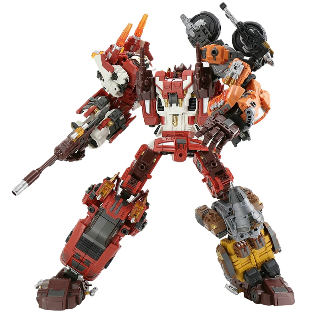 Экшн фигурка Warbotron WB 03 игрушка 5 в 1 модель из фильма technobot Computron 38 см KO B3900