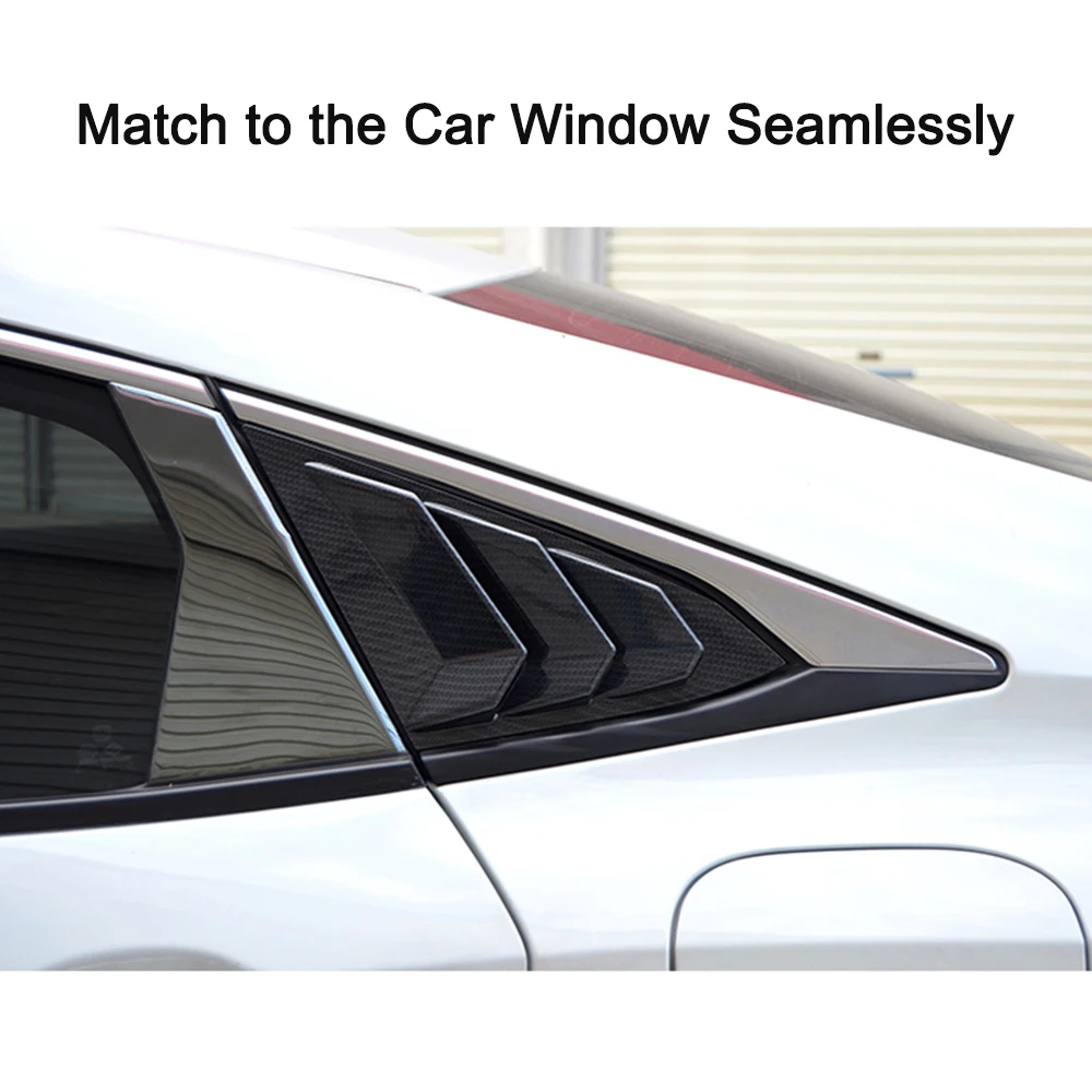 Четверть сторона окна жалюзи заднее стекло автомобиля туйер для Honda Civic 2016-2018