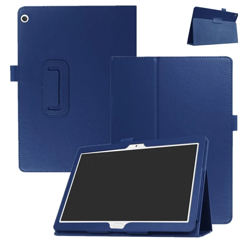 

Чехол для Huawei MediaPad M3 Lite 10 BAH-W09 -AL00, тонкий складной чехол-подставка для планшета Huawei M3 Lite 10,1 дюйма/M3 10, Чехол + пленка + ручка