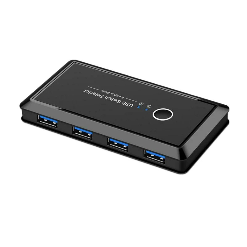 

KVM-коммутатор USB 3,0, 2 порта для совместного использования, 4 USB-устройства для клавиатуры, принтера, монитора, USB-коммутатор