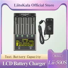LiitoKala lii-500S lii-500 lii-PD4 Lii-202 lii-402 lii-S2 lii-S4 18650 Battery Charger For 26650 16340 Rechareable Battery