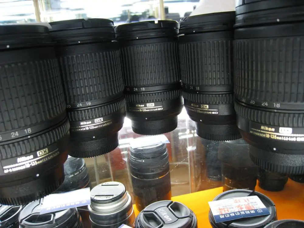 Объектив Nikon 18 135 мм f/3 5 6G б/у объектив Zoom Nikkor для цифровых зеркальных