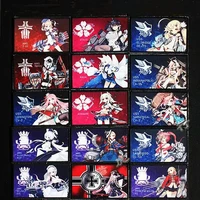 azur lane anime game patch military tactical girl printing pattern cloth sticker game peripheral diy clothes decoratio