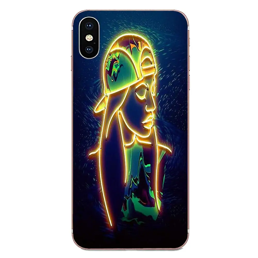 Neon Wallpaper Pattern Print For Xiaomi Redmi Note 2 3 3S 4 4A 4X 5 5A 6 6A Pro Plus Soft Art Cover Case | Мобильные телефоны и