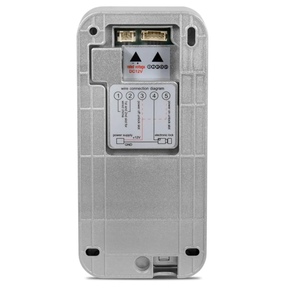 TL-WF02 wifi беспроводной дверной звонок 6 светодиодный ИК Видео дверной звонок Домофон Система цифровой камеры монитор безопасности водонепроницаемый