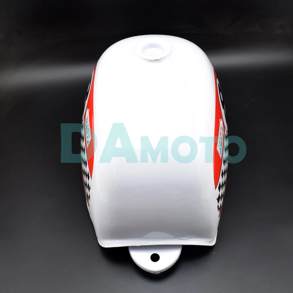 Крышка бензобака для Honda Mini Trail Z50 Z50A Z50J Z50R Monkey редкого кафе винтажный белого цвета