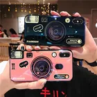 Модный складной силиконовый чехол для Samsung A01 A11 A21 A31 A41 A51 A71 A10s A20s A30 A40s A50s A70e A42 A12, чехол в стиле ретро для камеры