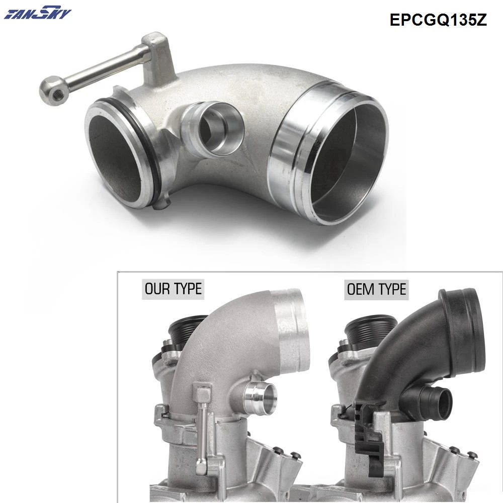 TANSKY Впускной турбо локтя входа производительность трубки шланг