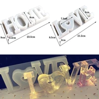resin casting mold silicone jewelry making epoxy mould craft diy decor love home jewelry pendant mould home family