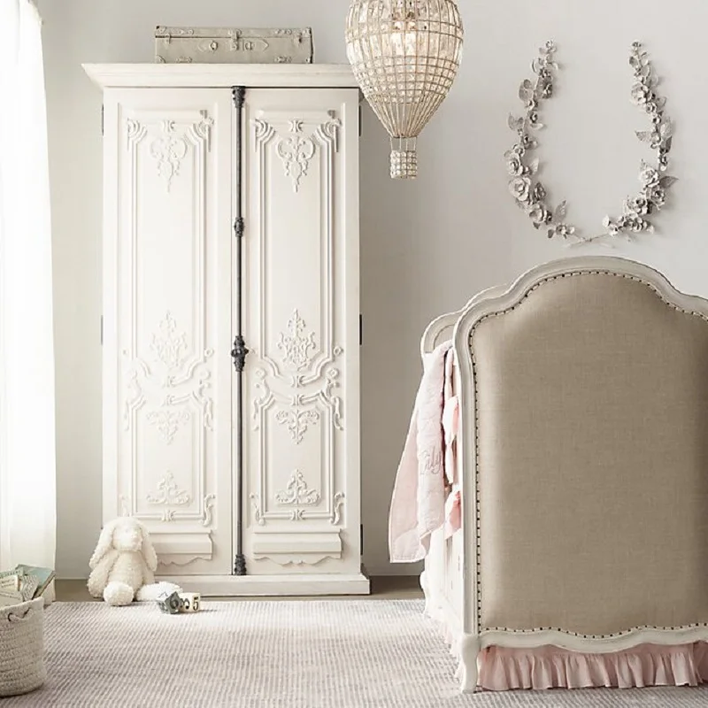 Французская Классическая ретро детская комната воздушный шар Хрустальная