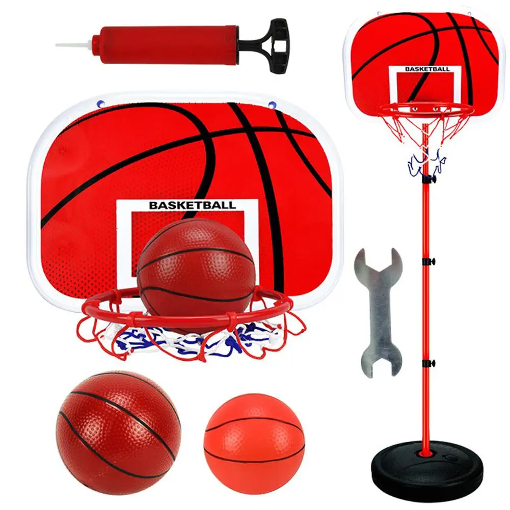 

150CM Basketball Rack Height Adjustable Children's Basketball Hoop Toy Set Boy Training Exercise Accessories