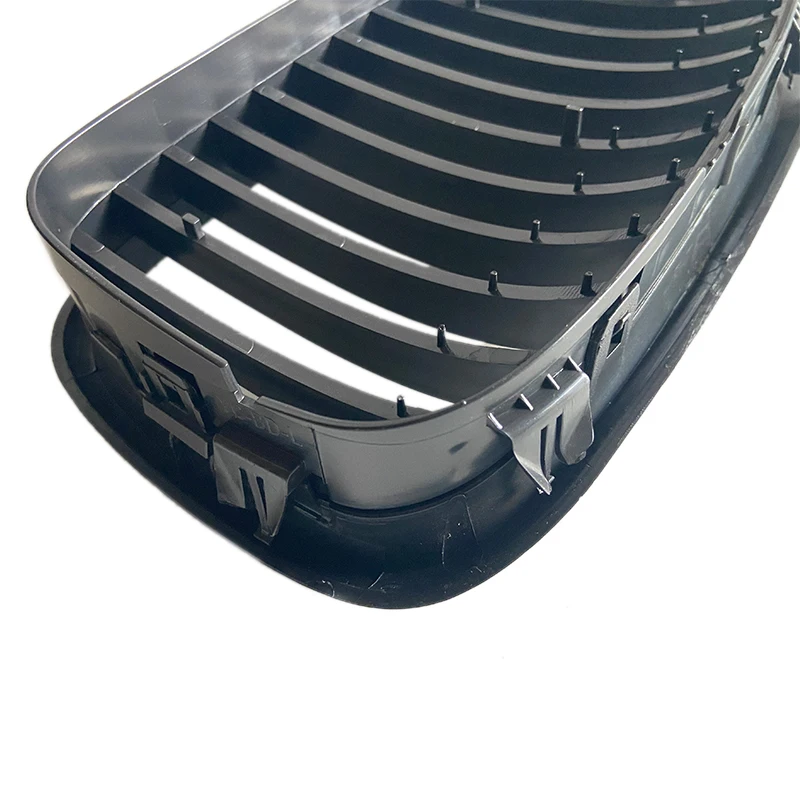 1 пара однолинейная Передняя Черная Широкая решетка радиатора для BMW E39 5 серии 1997