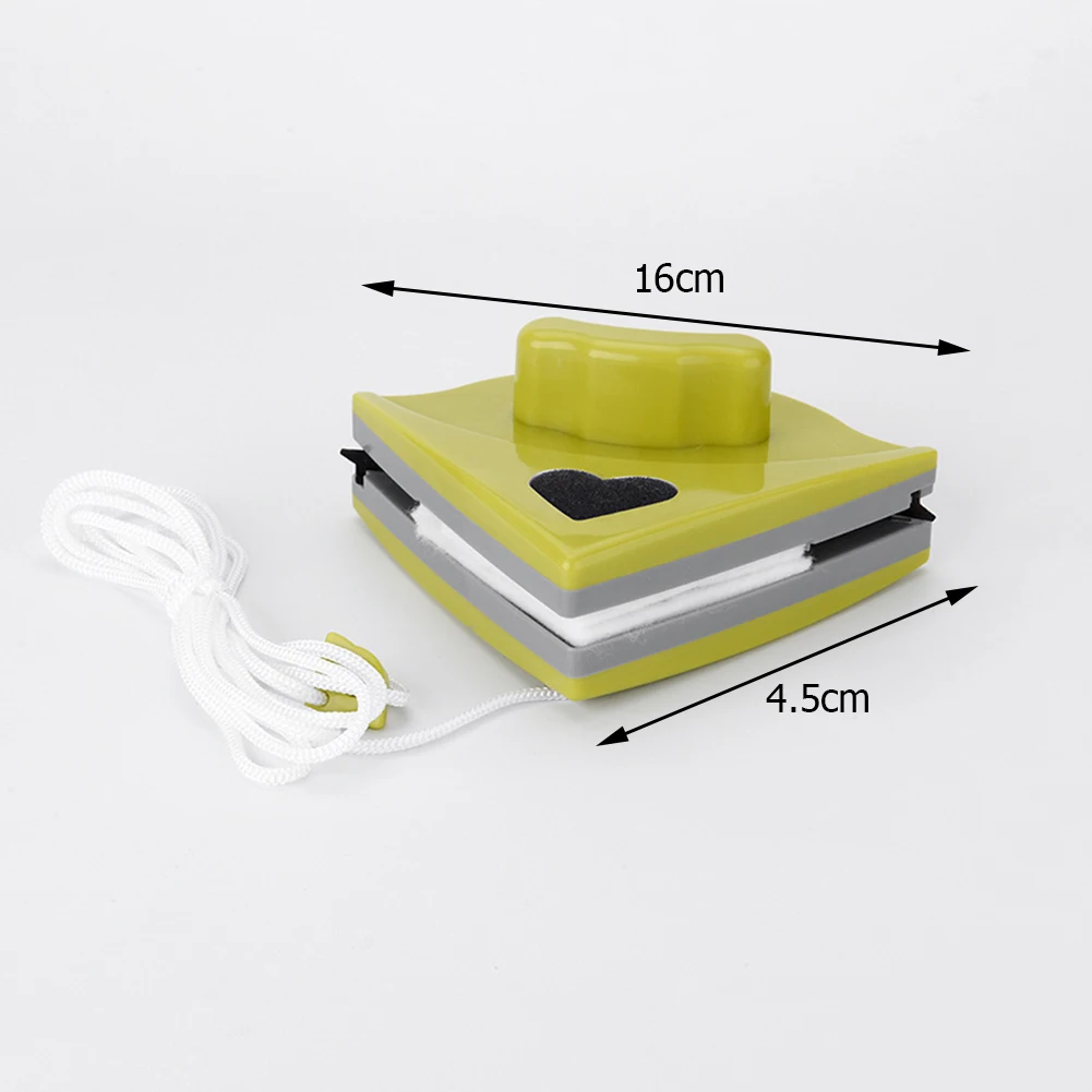 

Magnetic Window Brush Glass Cleaner Window Wiper Double Side Glass Cleaning Brush Surface Washing Household Cleaning Tool