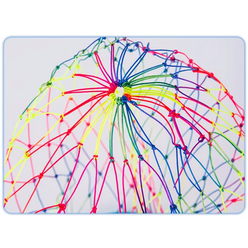 

Folding Fishing Mesh Head Aluminum Round/Triangle Frame Colorful Nylon Fishing Hand Landing Net Head Fishing Tackle