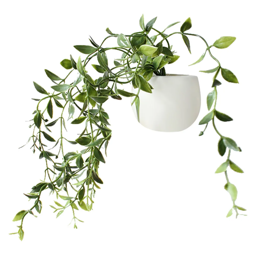 

Green Flocking Artificial Succulents Plants Bonsai Desktop Fake Plants Home Wedding Plants Wall Refrigerator Sticker Decoration
