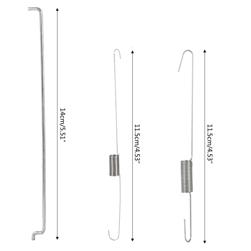 

6pcs Throttle Return Spring Kit Carburetor Spring Assortment Governor Link Rod Speed Control Spring for hondae GX140 GX160 P82C