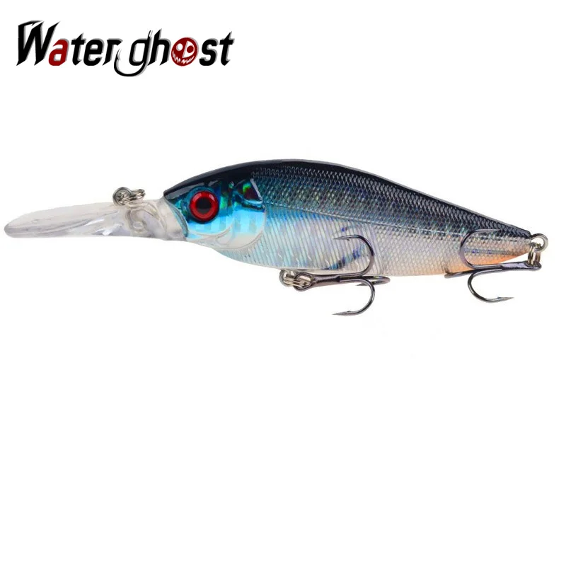 Лидер продаж 6 цветов мелкая приманка с длинным ртом для дороги рыболовные