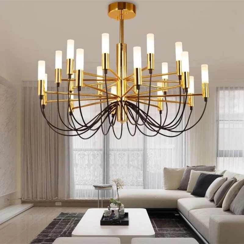 Простой дизайн современная люстра Светодиодный светильник гостиная столовая