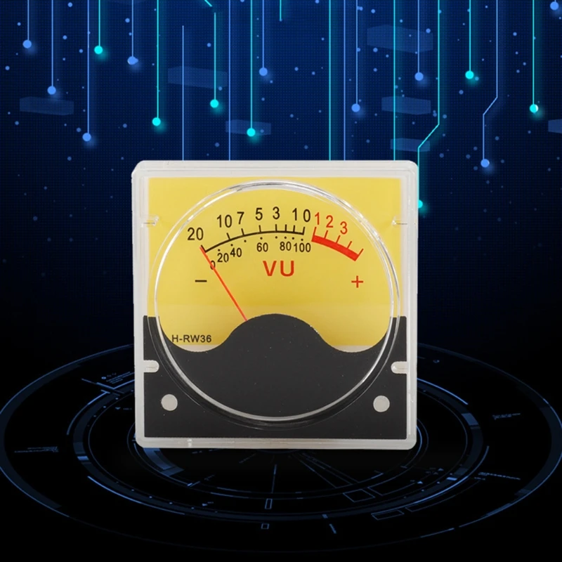 Горячая TR R36W 500uA Мощность панель усилителя бу метр дб уровень светодиодный