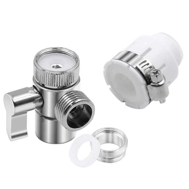

Water Purifier 4'' Divider Three-Way Valves Adapter Garden Water Ball Valves Tap Connector Home Improvement Pipe Fitting