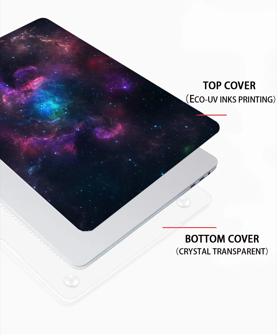 MTT чехол для ноутбука Звездное небо для Macbook Pro Air retina 11 12 13 15 16 с сенсорной панелью для macbook Pro 13 15 дюймов A1989 A1990