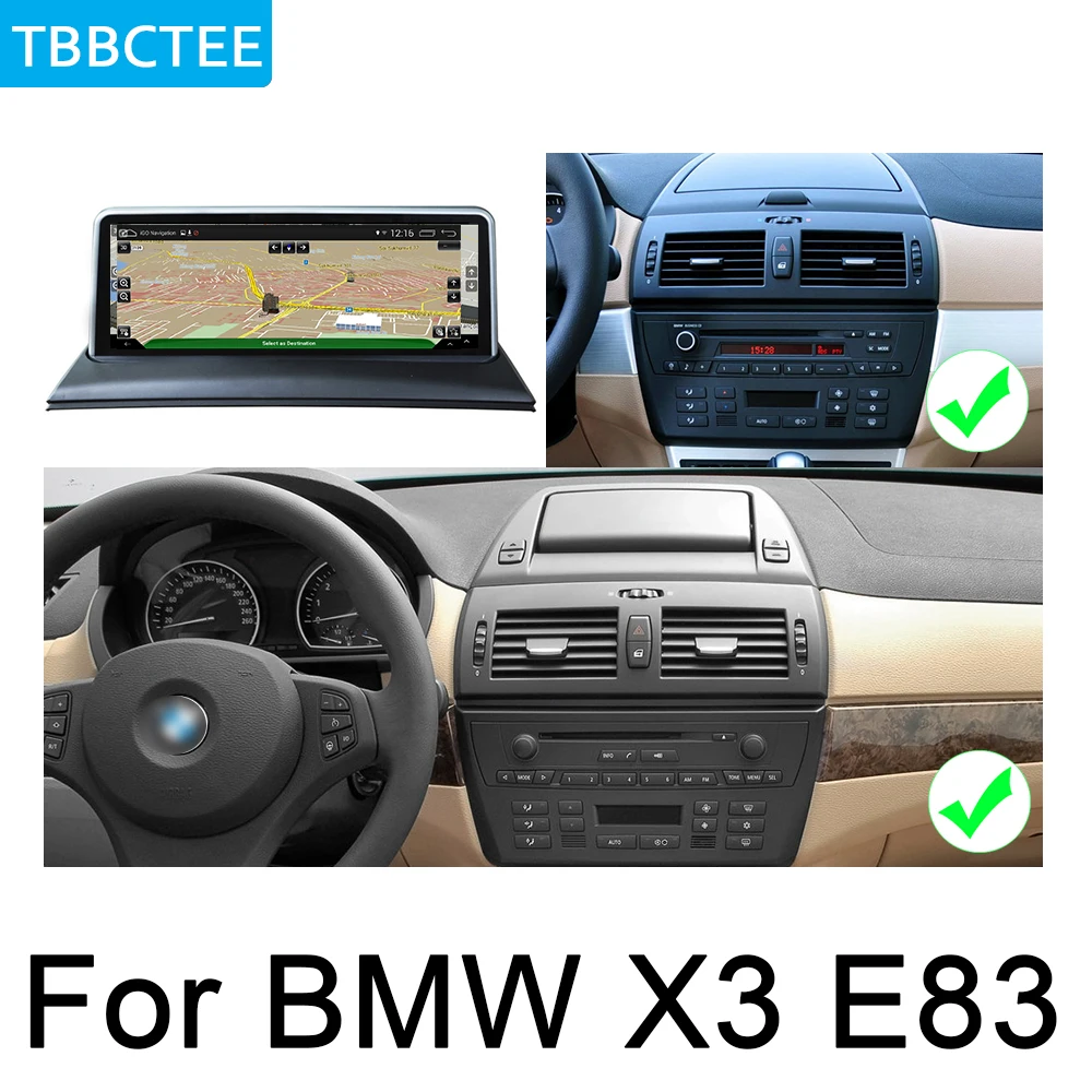 Мультимедийный плеер для BMW X3 E83 2004 ~ 2010 10 25 &quotHD экран стерео Android Автомобильный GPS