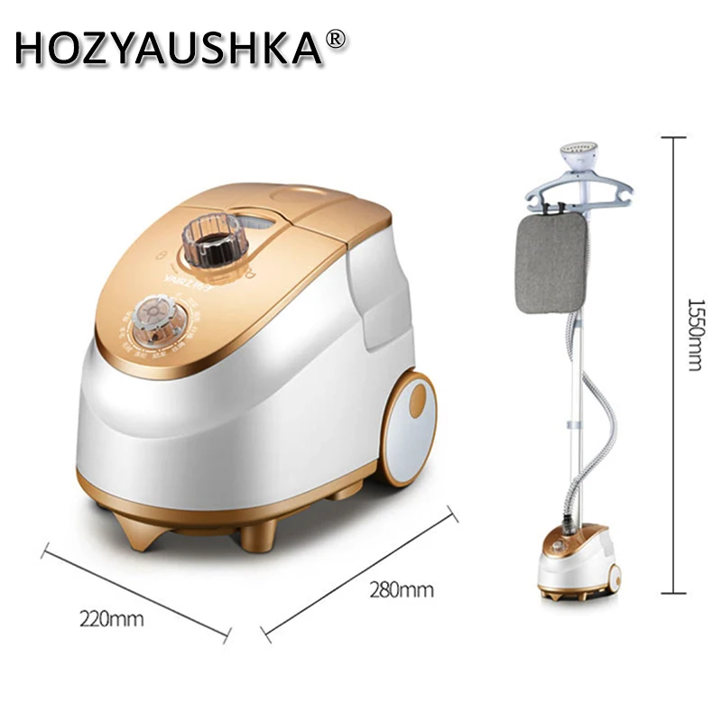 

Household Electric Ironing Machine Double Pole Garment Steamer Portable Handheld Hanging Clothes Ironing Tool with Steam clean